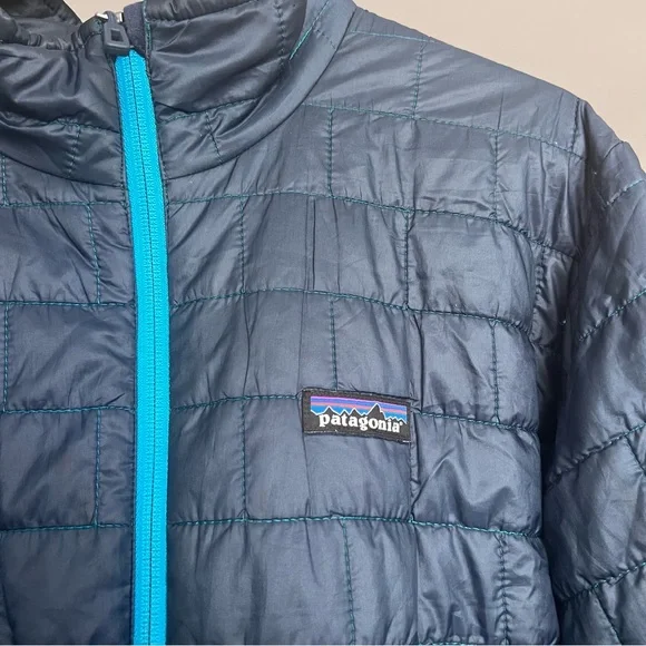 Patagonia Men’s Nano Puff Jacket SZ M Blue Gorpcore Lightweight Outdoors - Picture 4 of 13